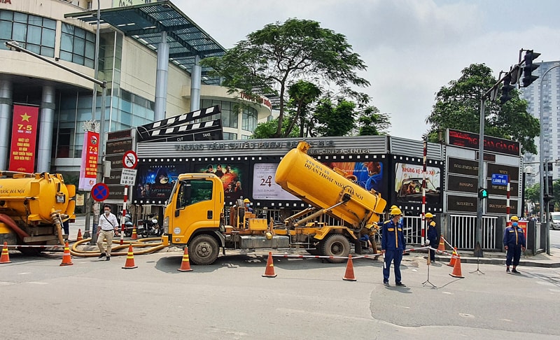 Dự án cải tạo đường, rãnh thoát nước tại Hà Nội